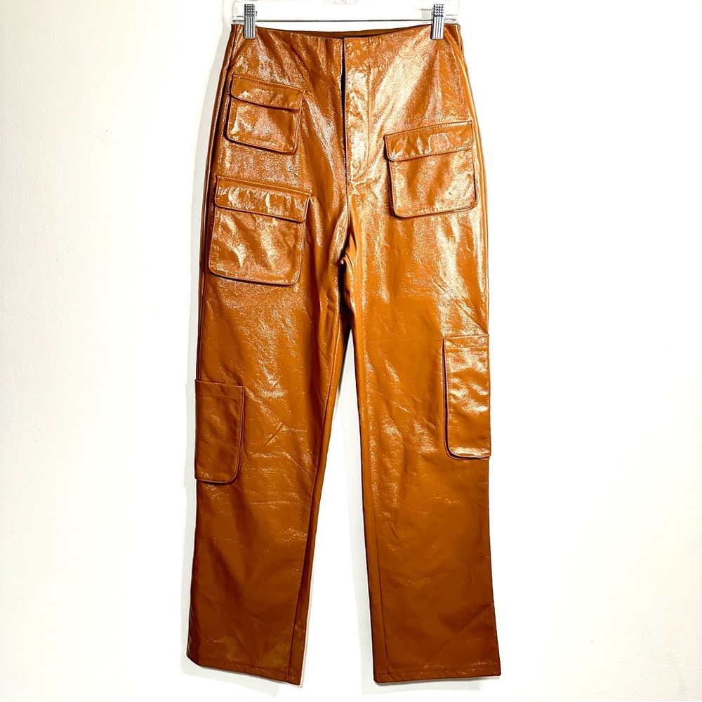 AFRM Patent Leather Pants